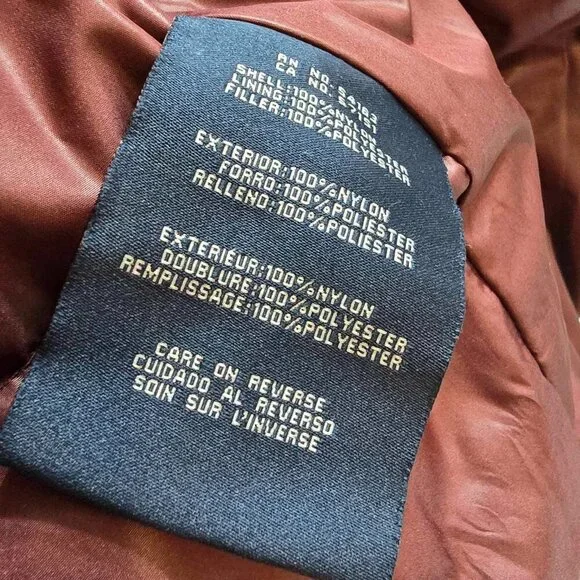 Tommy Hilfiger Men's Warm Hooded Puffer Jacket Water & Wind Resistant Navy - Picture 10 of 12